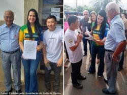 Diretores solicitam recursos para obras no Centro de Treinamento da Associação de Judô Bastos